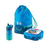 Kit lunch Box Bleu et Gourde Picnik