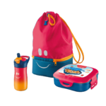 Kit Lunch Box Rose et Gourde Picnik